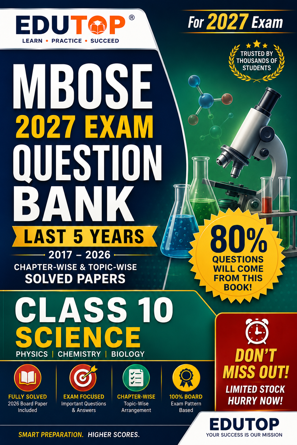 Class 10 Science 5-Year Question Bank MBOSE