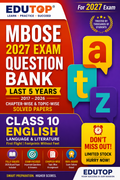 Class 10 English 5-Year Question Bank MBOSE